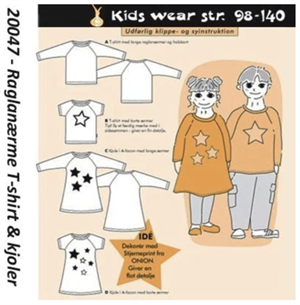 ONION børn - Raglanærme t-shirt og kjole, udgår